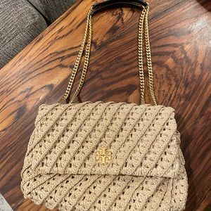 Tory Burch Kira Crochet Convertible Shoulder Bag